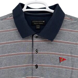 Cutter & Buck Mens XL Signature Collection Polo Shirt Annapolis Yacht Club